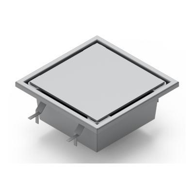 Stainless Steel Drain With Flat Lid